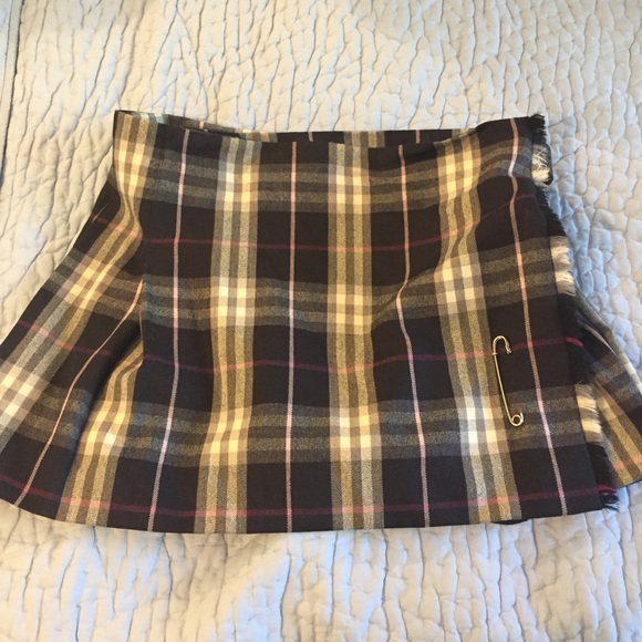 burberry kilt skirt